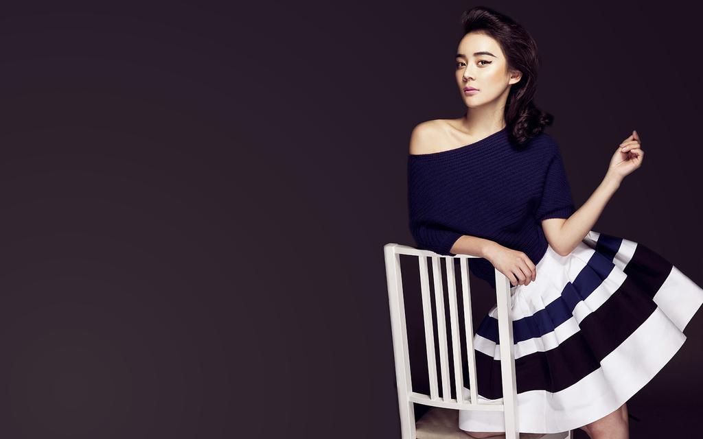 复古优雅袁姗姗