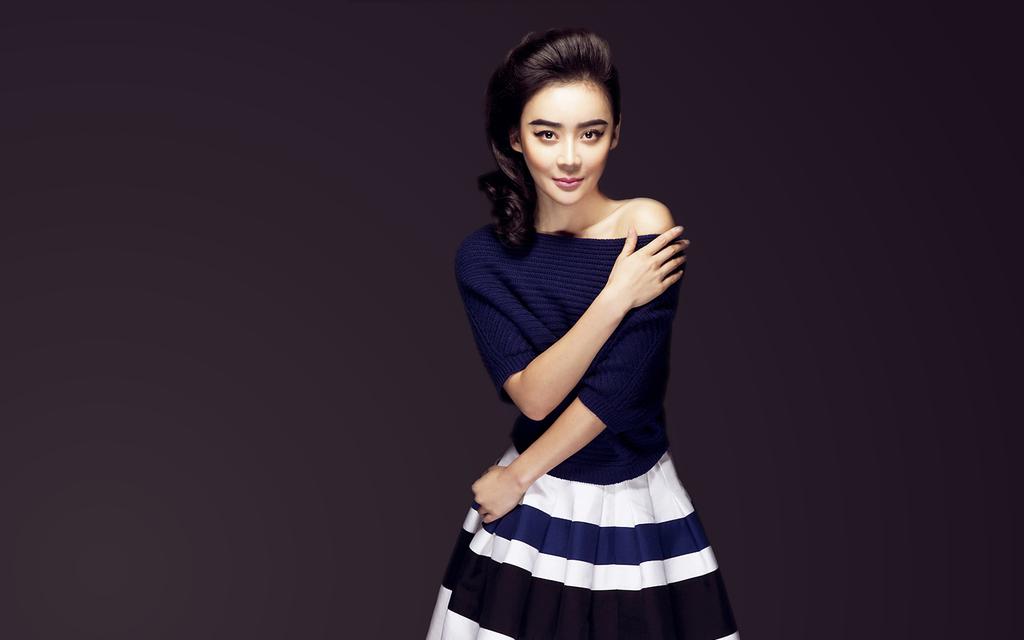 复古优雅袁姗姗