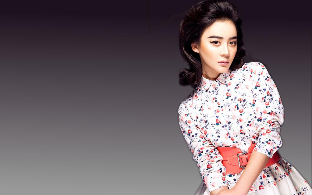 复古优雅袁姗姗