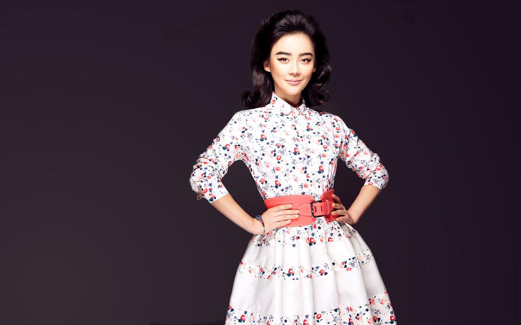 复古优雅袁姗姗