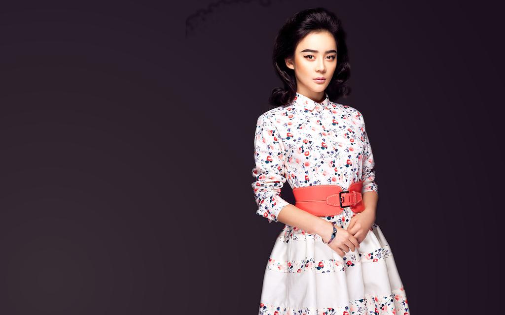 复古优雅袁姗姗