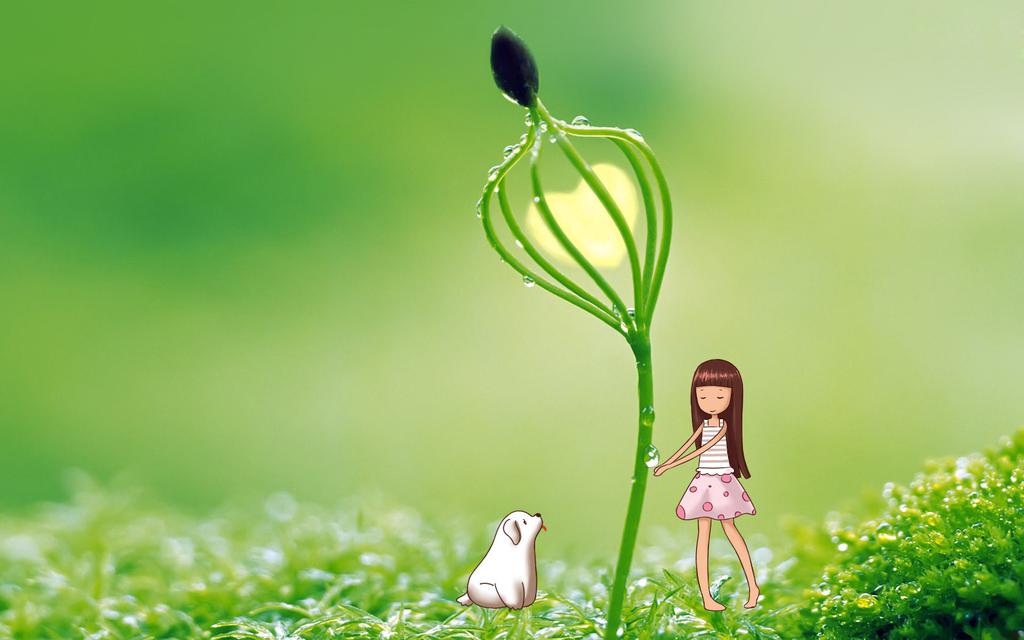 小清新简约背景