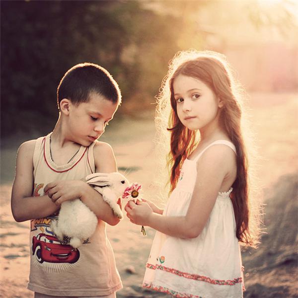 暖色治愈系童年