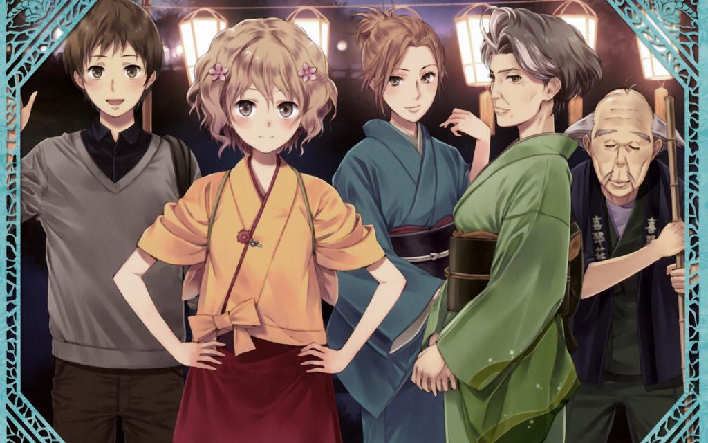 治愈系动漫花开伊吕波