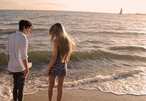 欧美情侣的浪漫情调