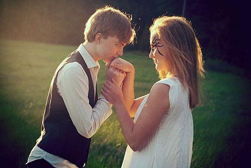 欧美情侣的浪漫情调