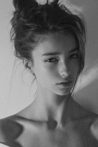 欧美人像黑白摄影