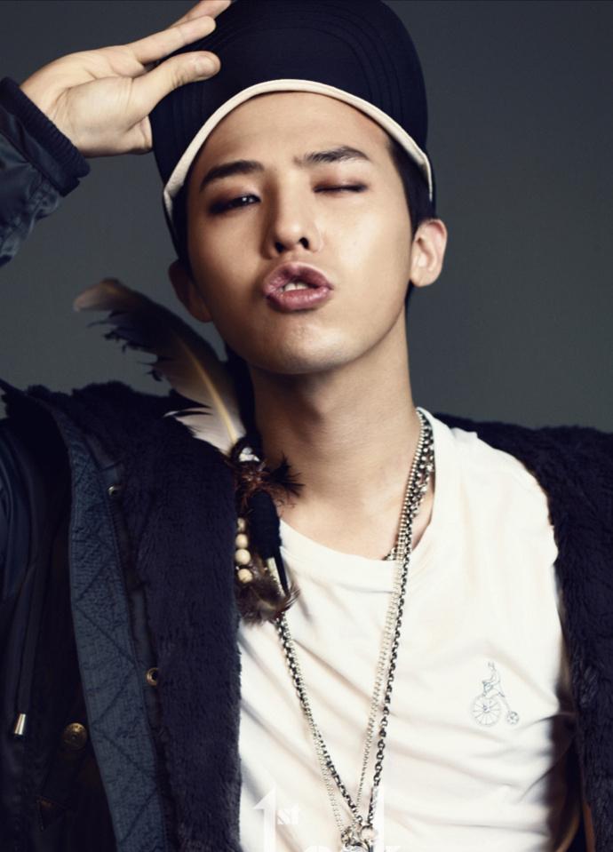 权志龙杂志写真