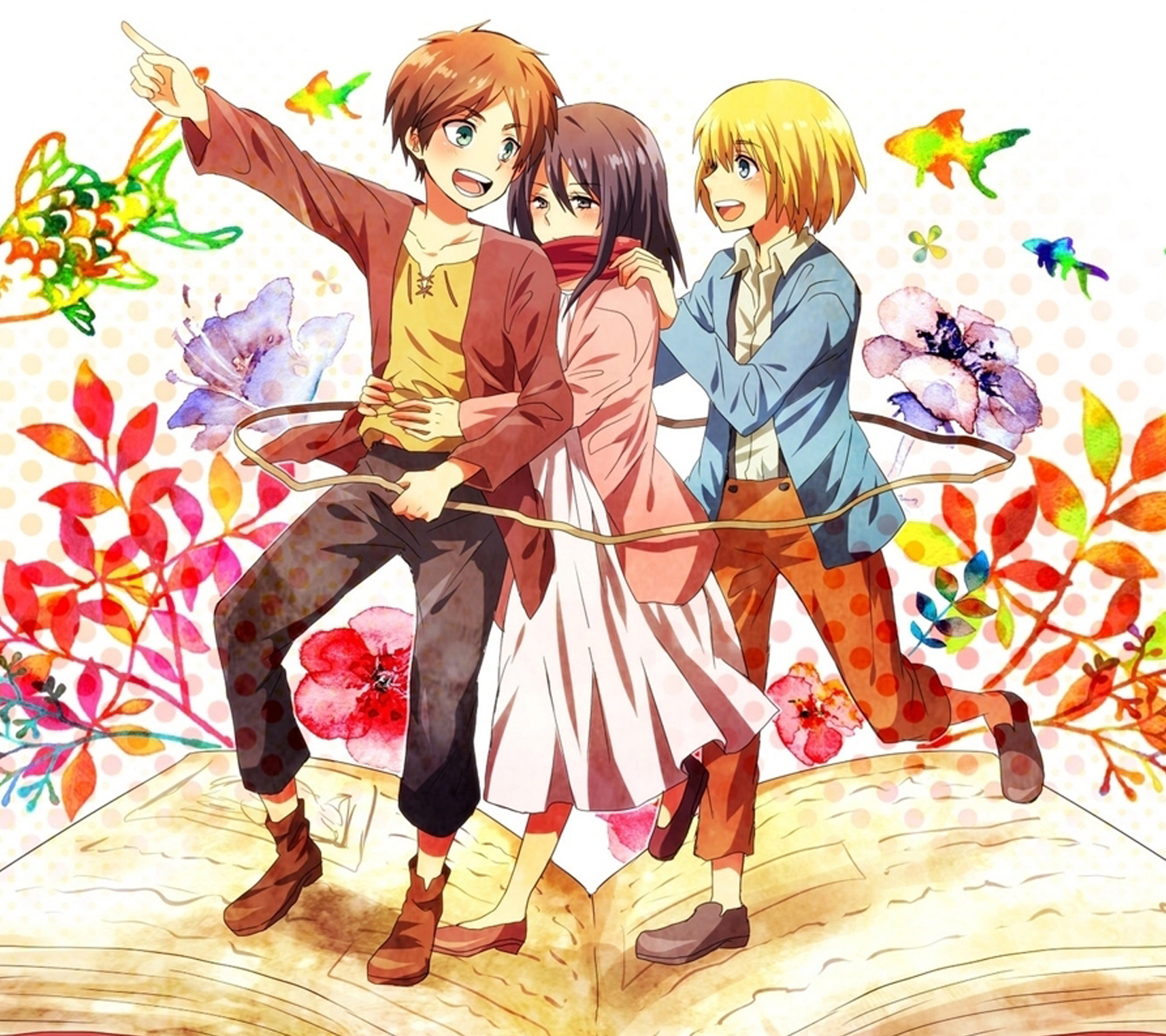 的巨人三人组 > || 更新时间:2014-02-14 颜色分 进击的巨人 q版 动漫