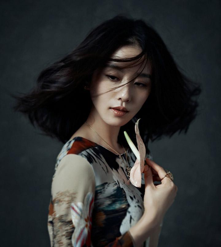 刘诗诗iLOOK杂志写真