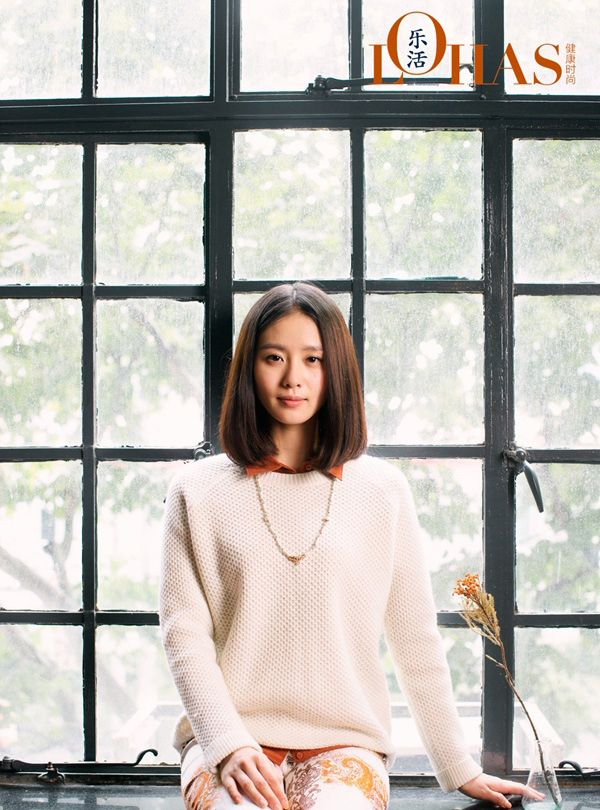 刘诗诗居家生活照