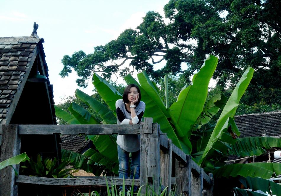 刘诗诗回到爱剧照