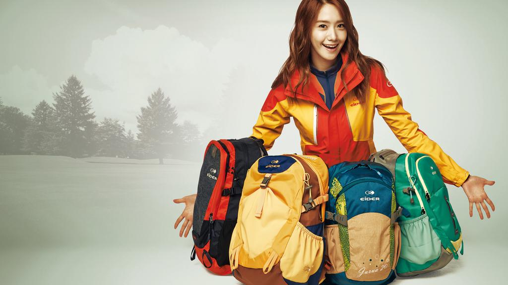 elder羽绒服林允儿代言