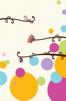 可爱彩色书架-1