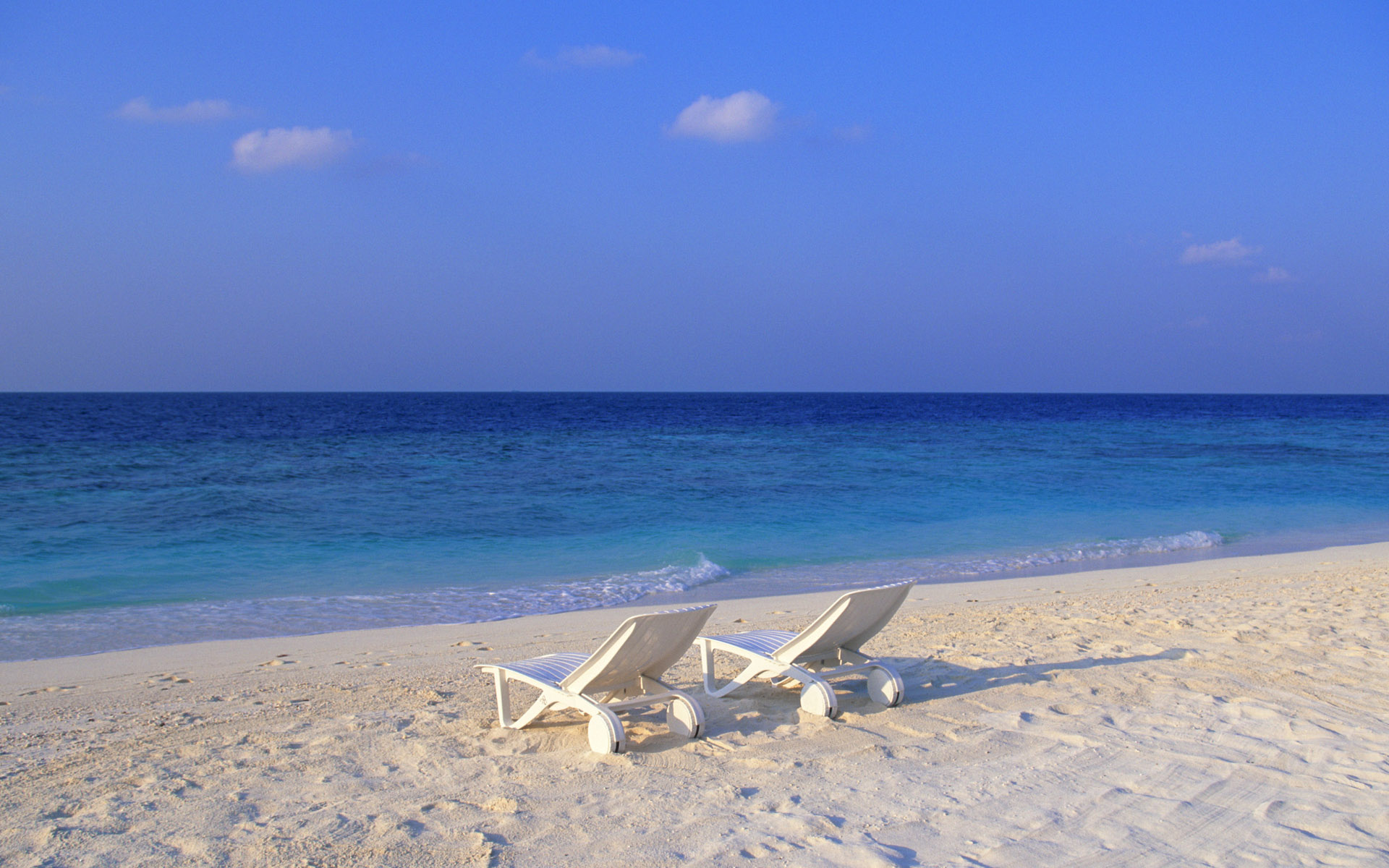 马尔代夫蓝色的天堂