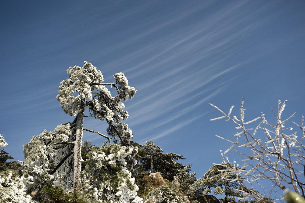 独一无二黄山冬雪