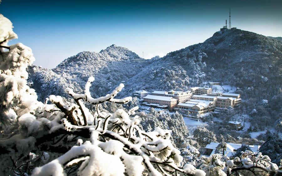 黄山五绝之冬雪