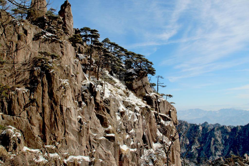 黄山五绝之冬雪