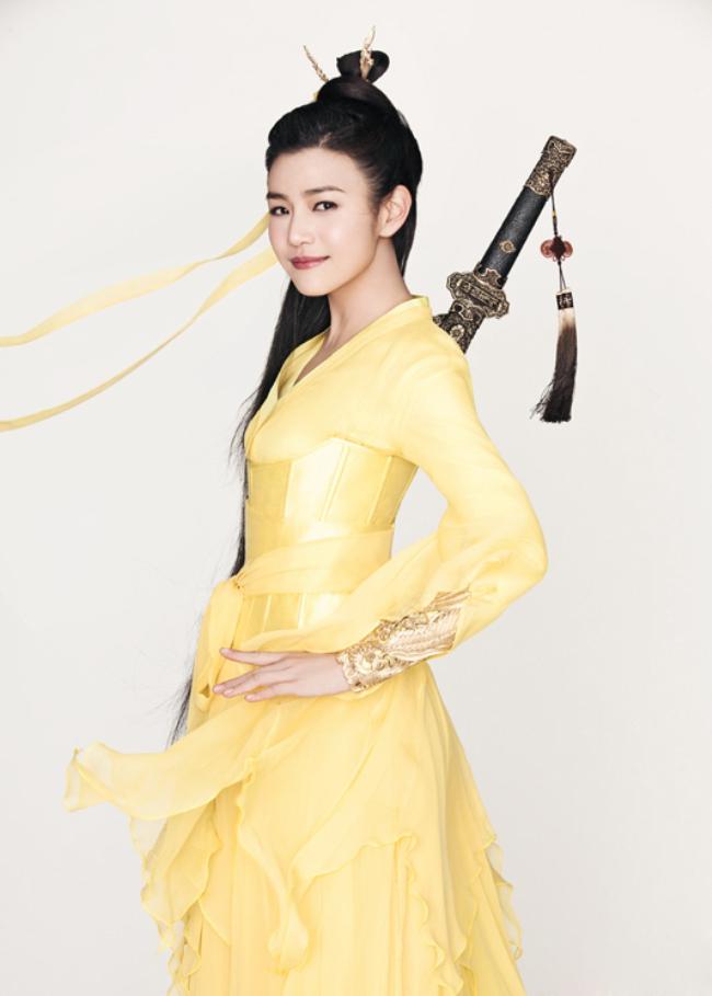 陈妍希帅气古装写真