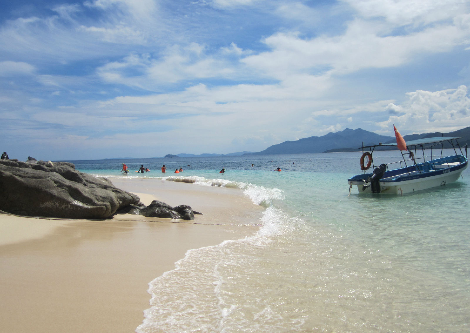 优美的泰国珊瑚岛