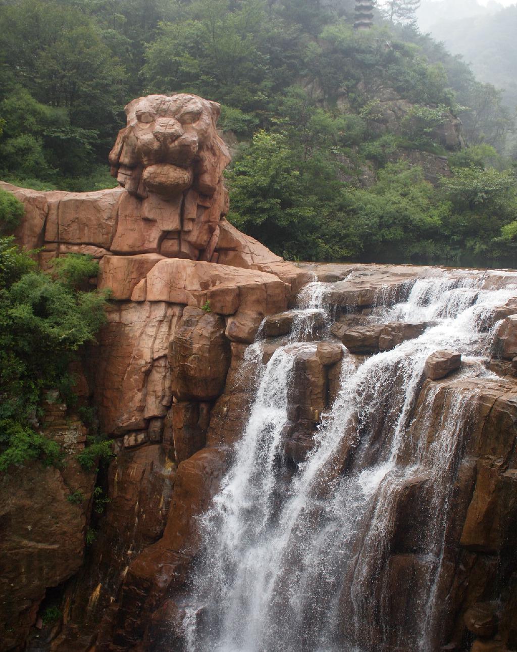 青岛崂山北九水风景