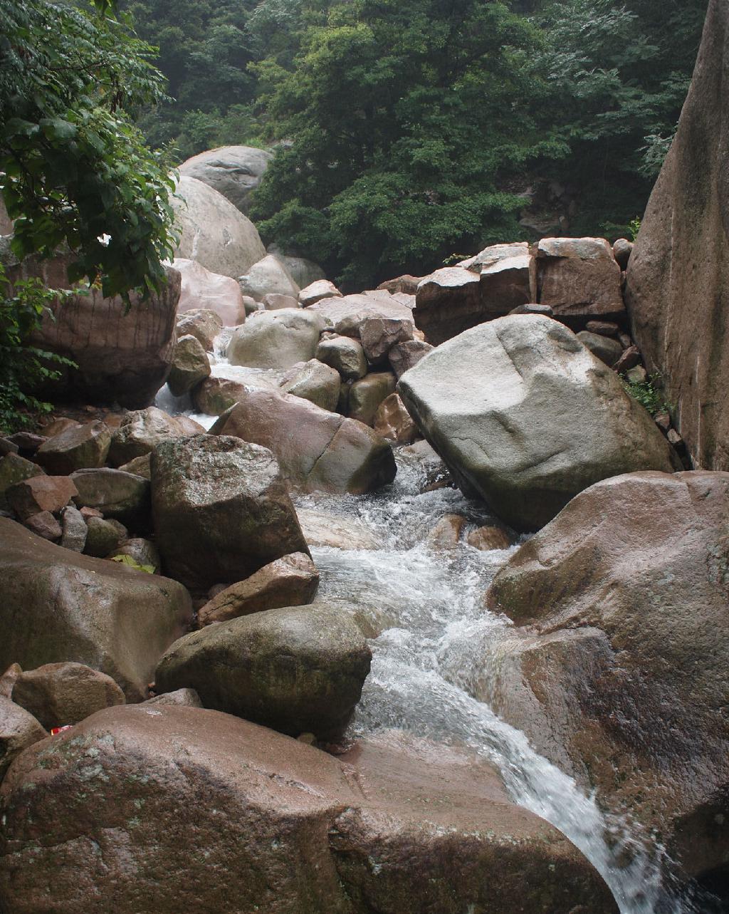 青岛崂山北九水风景