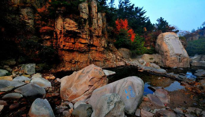 青岛崂山北九水风景
