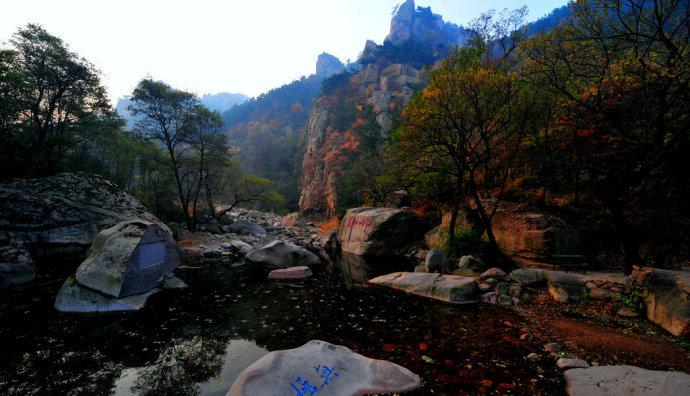 青岛崂山北九水风景