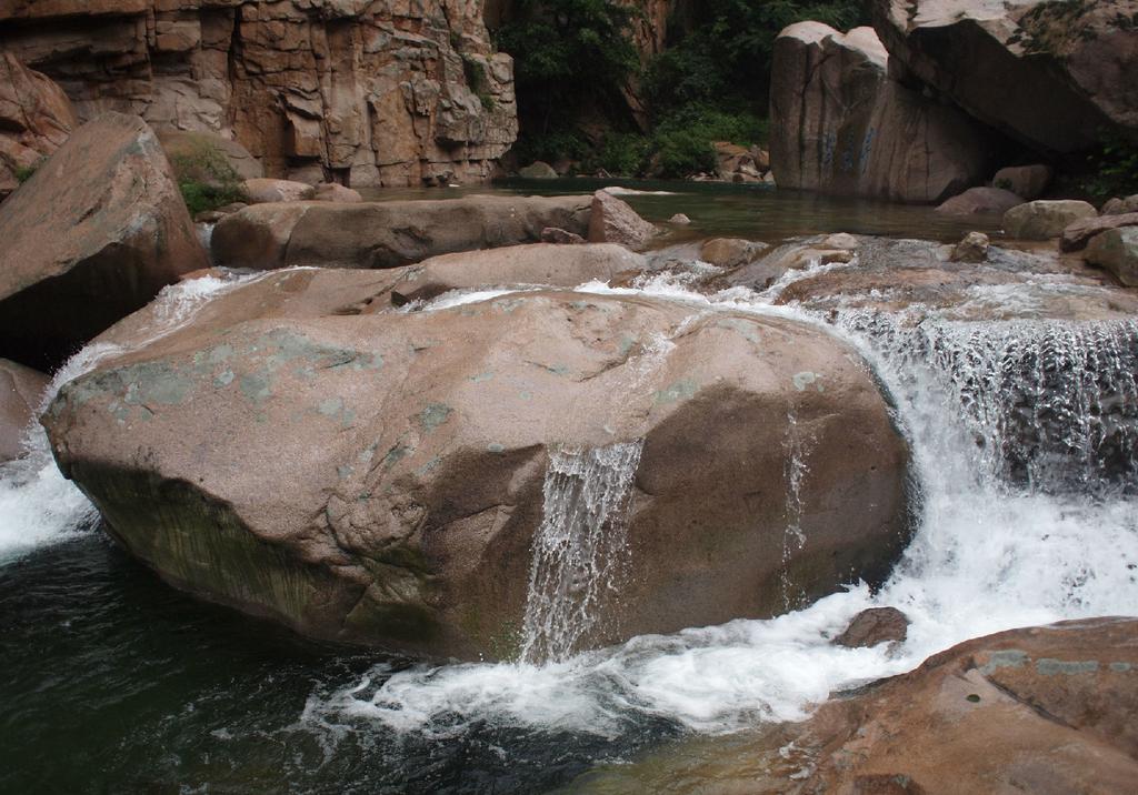 崂山北九水山水风光