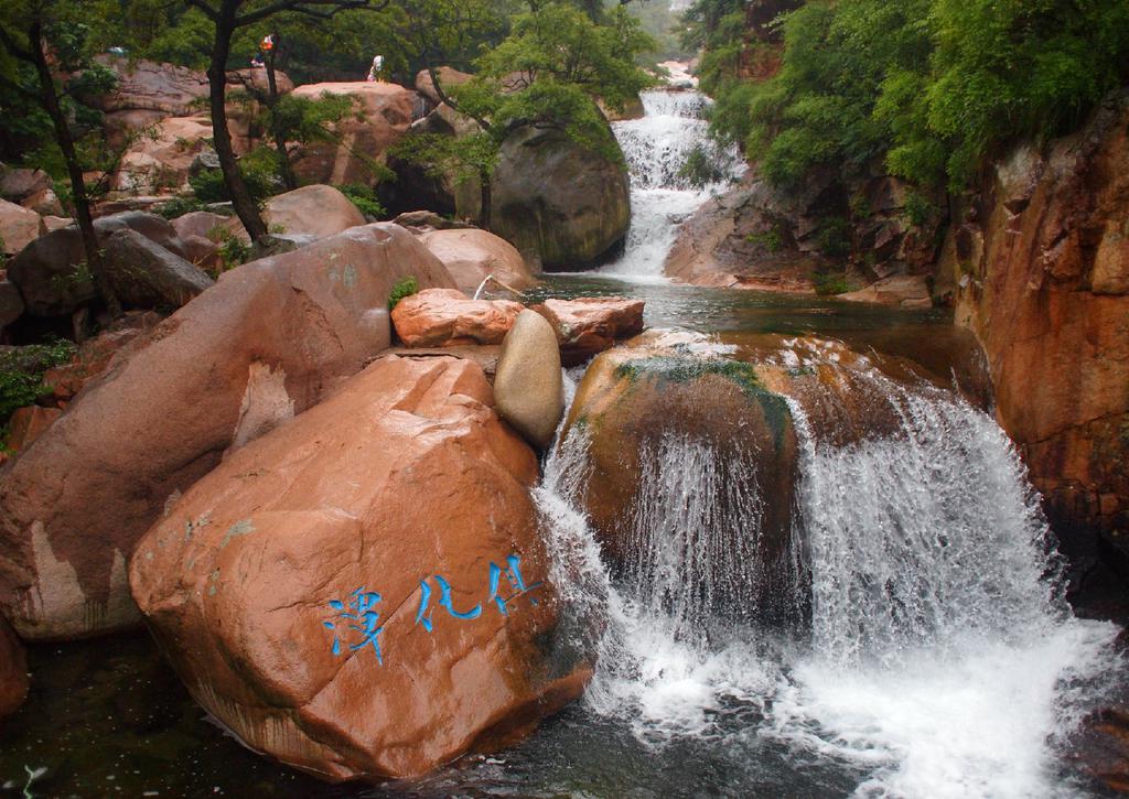 崂山北九水山水风光