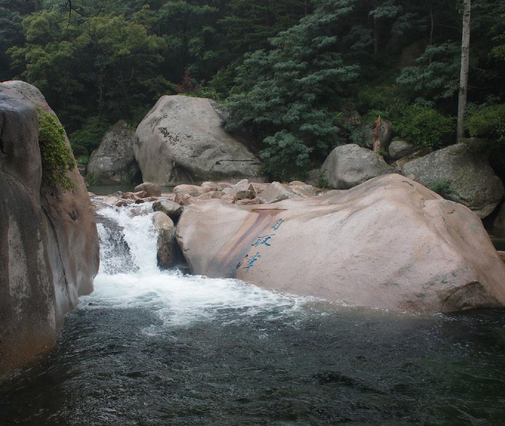 崂山北九水山水风光