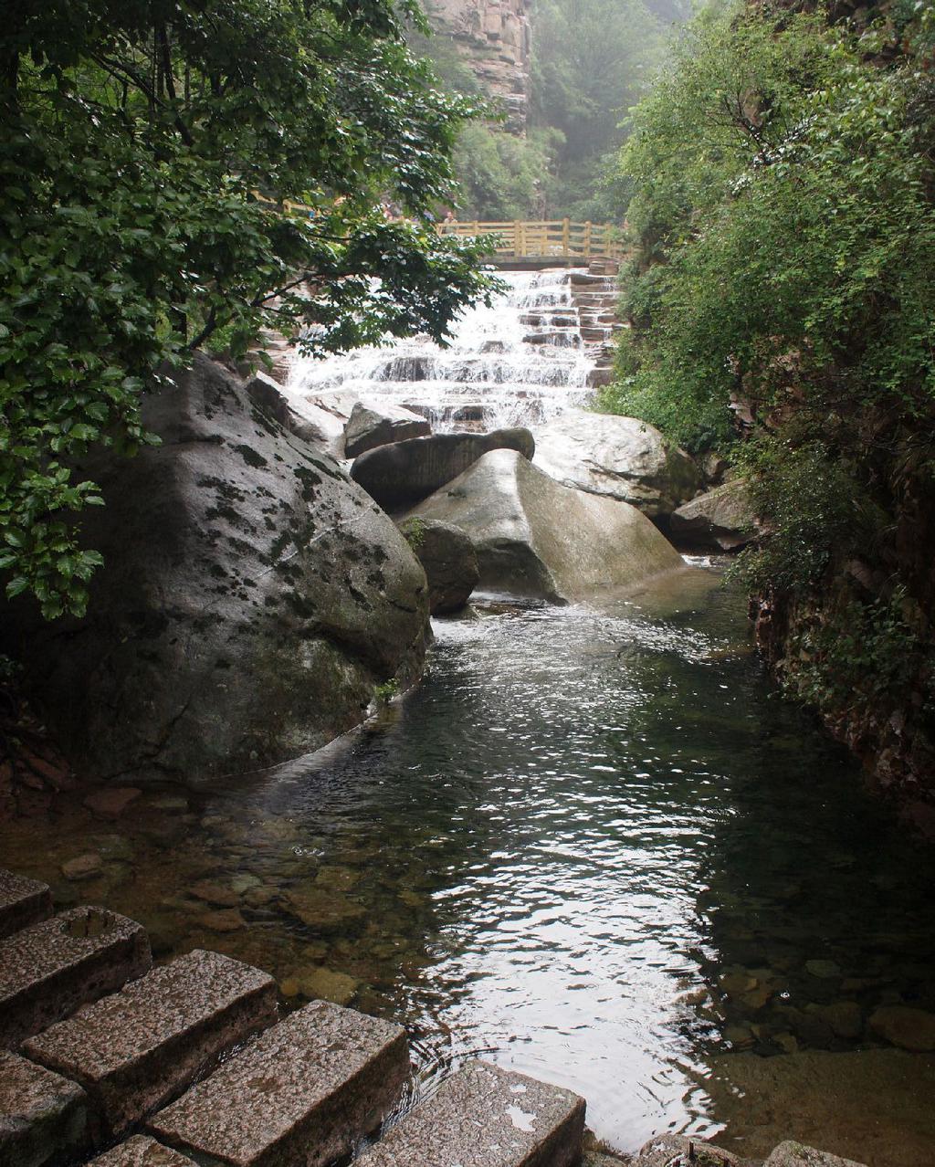 崂山北九水自然景色
