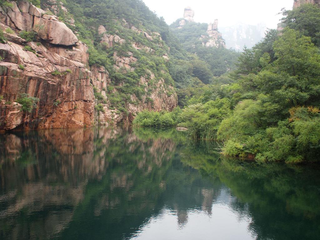 崂山北九水自然景色