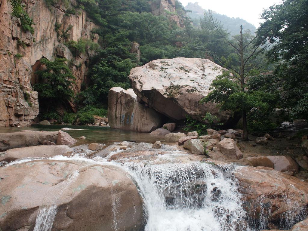 崂山北九水自然景色