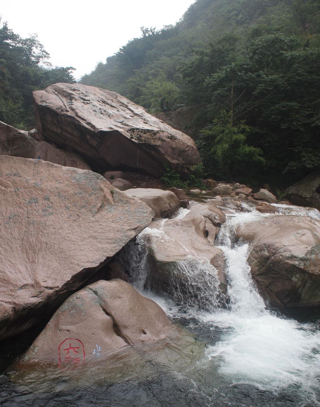 崂山北九水自然景色