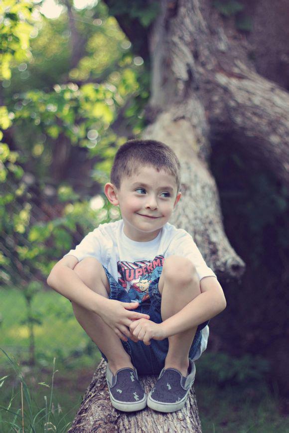 超萌的欧美小正太