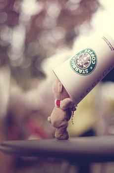 唯美星巴克咖啡杯