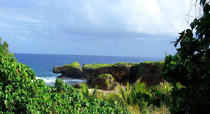 塞班岛鳄鱼头海滩