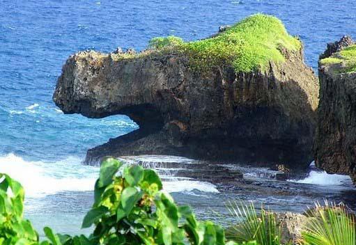 塞班岛鳄鱼头海滩