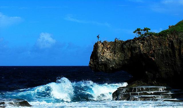 塞班岛鳄鱼头海滩