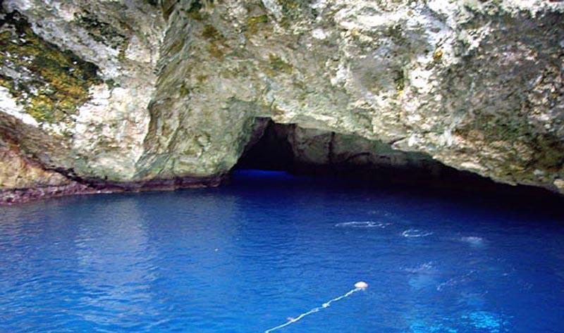 塞班岛蓝洞风光