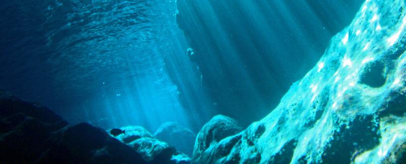 天然洞穴塞班岛蓝洞