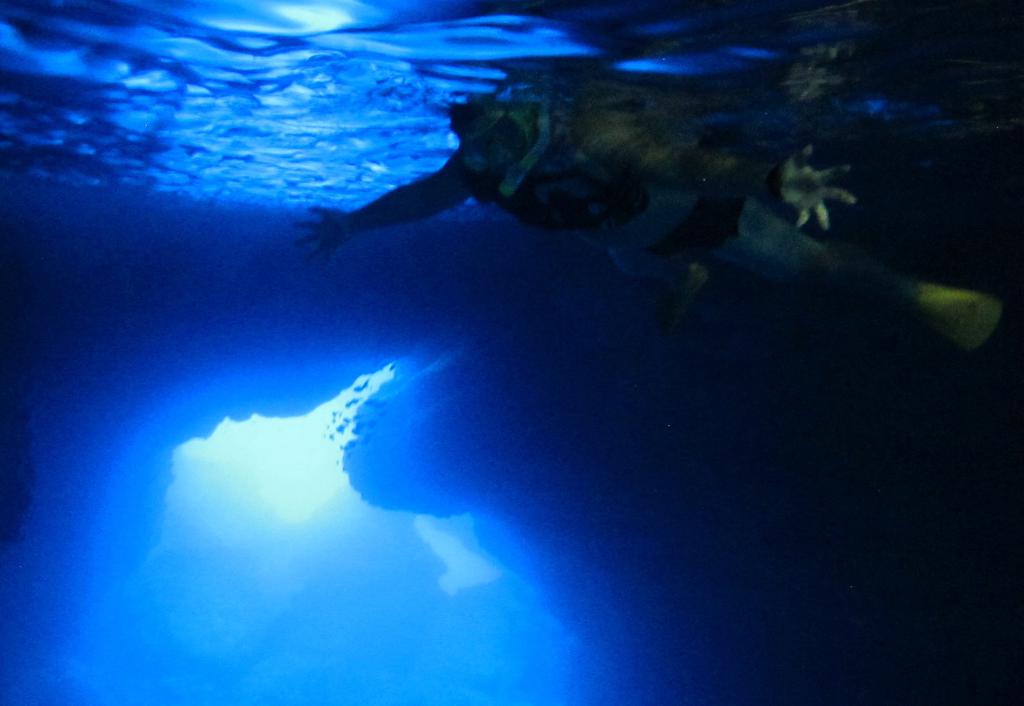 天然洞穴塞班岛蓝洞