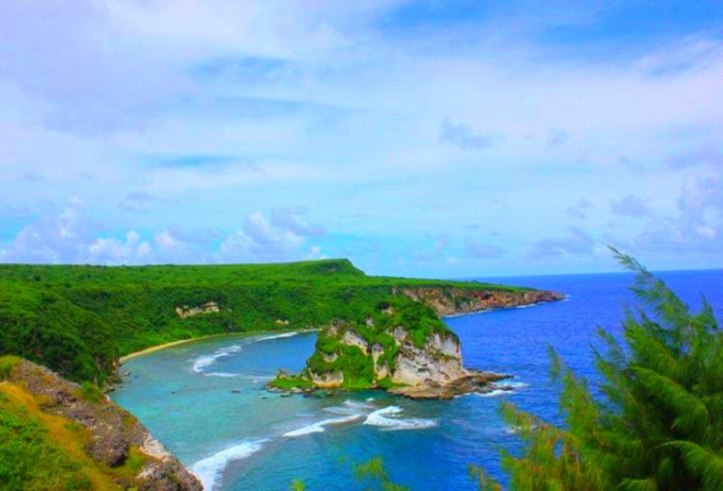 风景秀丽的塞班岛鸟岛
