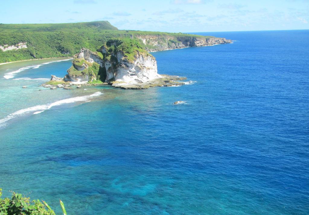 风景秀丽的塞班岛鸟岛
