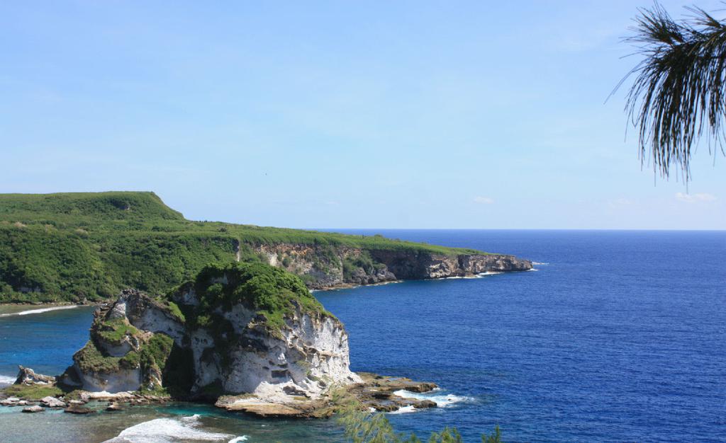 风景秀丽的塞班岛鸟岛
