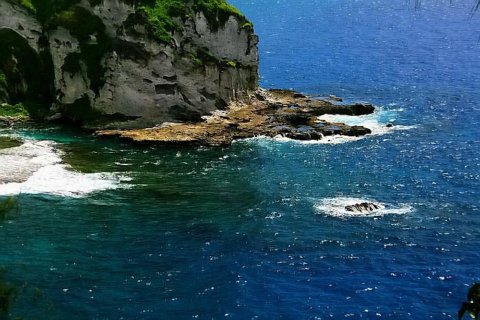 风景秀丽的塞班岛鸟岛