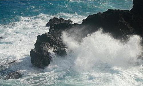 塞班岛喷水海岸奇景