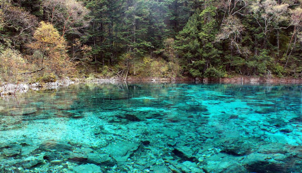 奇幻九寨沟五彩池