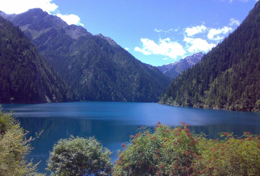 四川九寨沟长海美景